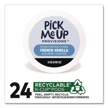 Pick Me Up Provisions™ French Vanilla Coffee K-Cups, 24/Box (PIE24382842)