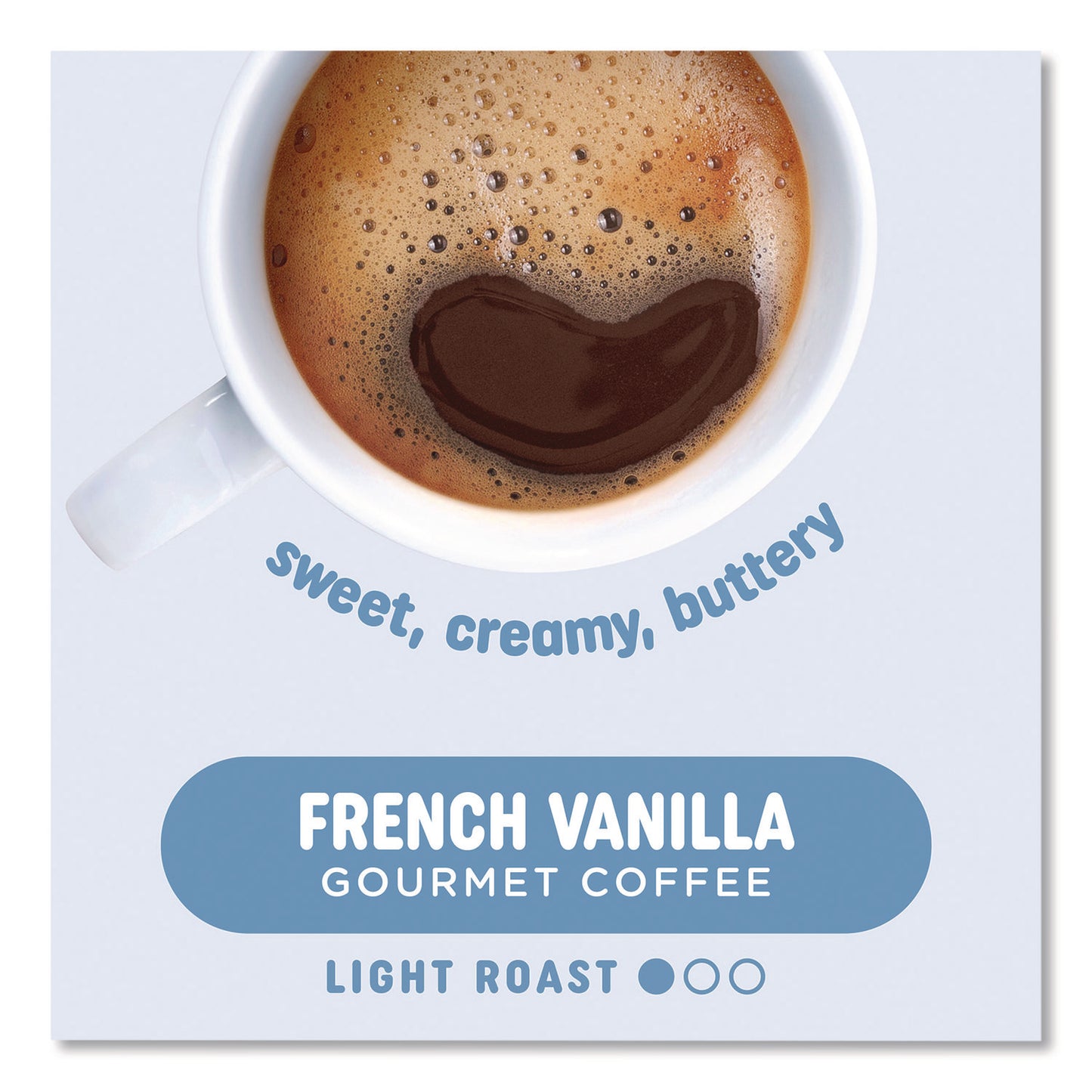 Pick Me Up Provisions™ French Vanilla Coffee K-Cups, 24/Box (PIE24382842)