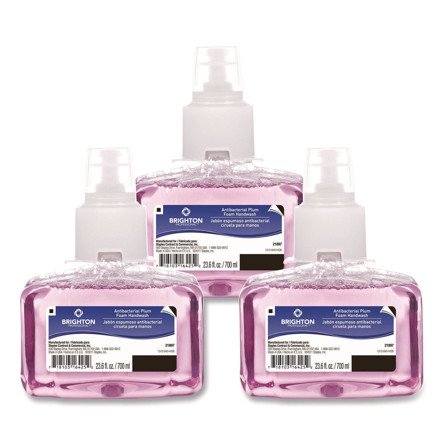 brighton-professional-antibacterial-foaming-hand-soap-refill-for-ltx-dispenser-plum-scent-23-6-oz-3-carton-gojbpr50954_3