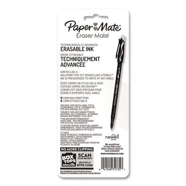 paper-mate-r-eraser-mate-ballpoint-pen-stick-medium-1-mm-red-ink-red-barrel-5-pack-pap31735_2