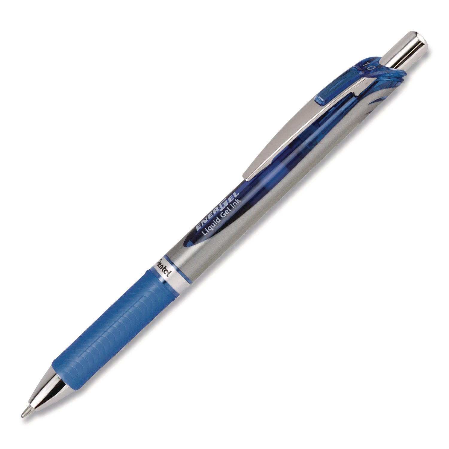 pentel-r-energel-rtx-gel-pen-retractable-bold-1-mm-blue-ink-blue-gray-barrel-dozen-penbl80cdz_2