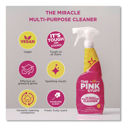 The Pink Stuff Multipurpose Cleaner Degreaser, Fruity Scent, 25.4 oz Spray Bottle (RST823788)