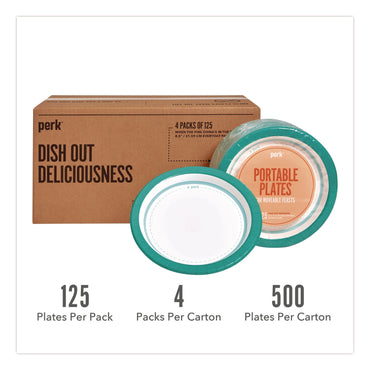 perk-medium-weight-paper-plates-8-5-dia-white-teal-500-carton-prkpk54329ct_2