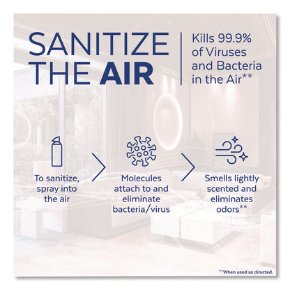 LYSOL® Brand Air Sanitizer Spray, Simple Fresh Scent, 10 oz Aerosol Spray (RAC1920099350)