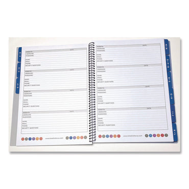 re-focus-the-creative-office-large-password-log-book-384-total-entries-4-entries-page-black-plastic-cover-48-10-x-7-5-sheets-rfclargepwbookb_2