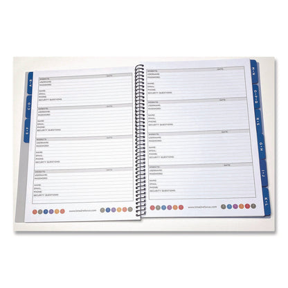 re-focus-the-creative-office-large-password-log-book-384-total-entries-4-entries-page-black-plastic-cover-48-10-x-7-5-sheets-rfclargepwbookb_2