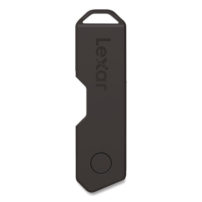 Lexar™ Twist Turn2 USB 2.0 Flash Drive, 64 GB, Black (LXR24388079)