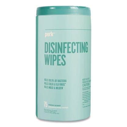perk-disinfecting-wipes-7-x-8-fresh-white-75-wipes-canister-6-carton-prkpk56664ct_4