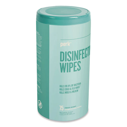 perk-disinfecting-wipes-7-x-8-fresh-white-75-wipes-canister-6-carton-prkpk56664ct_5