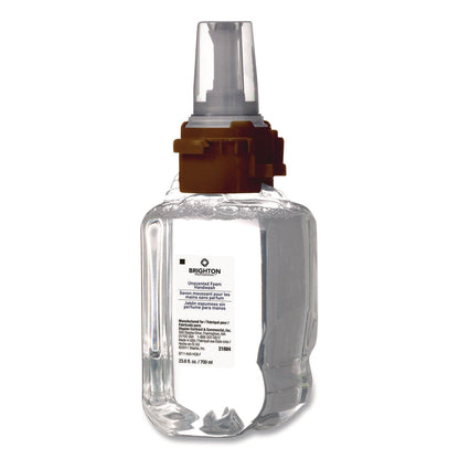 brighton-professional-foaming-hand-soap-refill-for-adx-7-dispenser-unscented-700-ml-4-carton-goj21884_2