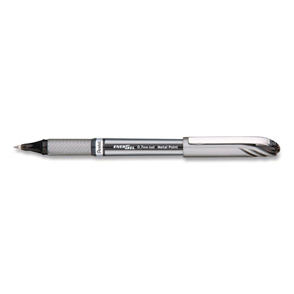 pentel-r-energel-nv-gel-pen-stick-medium-0-7-mm-black-ink-gray-black-barrel-penbl27aea_2
