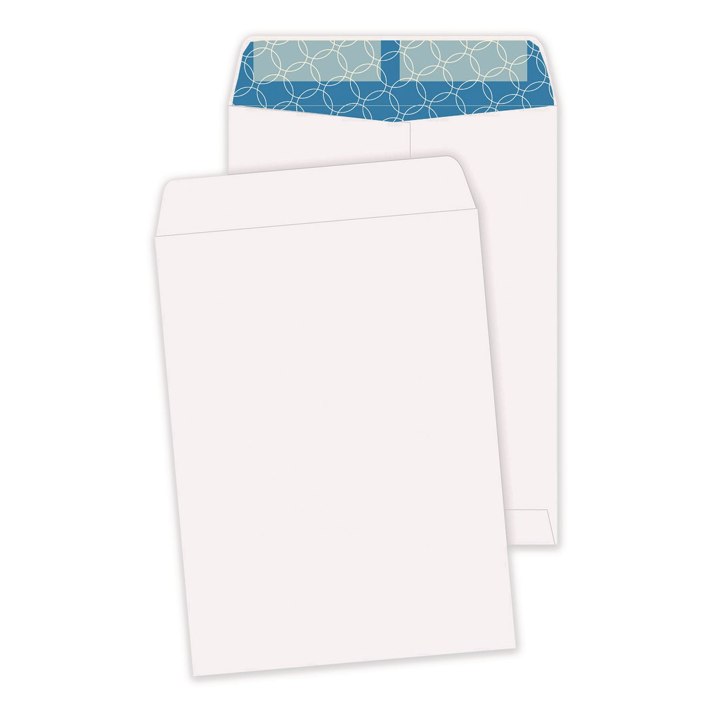 Quality Park™ Redi-Strip Security Tinted Envelope, Antimicrobial, #10 1/2, Cheese Blade Flap, Redi-Strip Closure, 9 x 12, White, 100/Box (QUA41415)