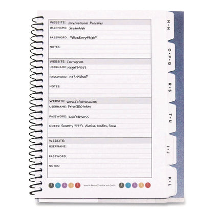 re-focus-the-creative-office-small-mini-password-log-book-480-total-entries-4-entries-page-black-plastic-cover-60-7-x-5-5-sheets-rfcsmblkpwbook_2