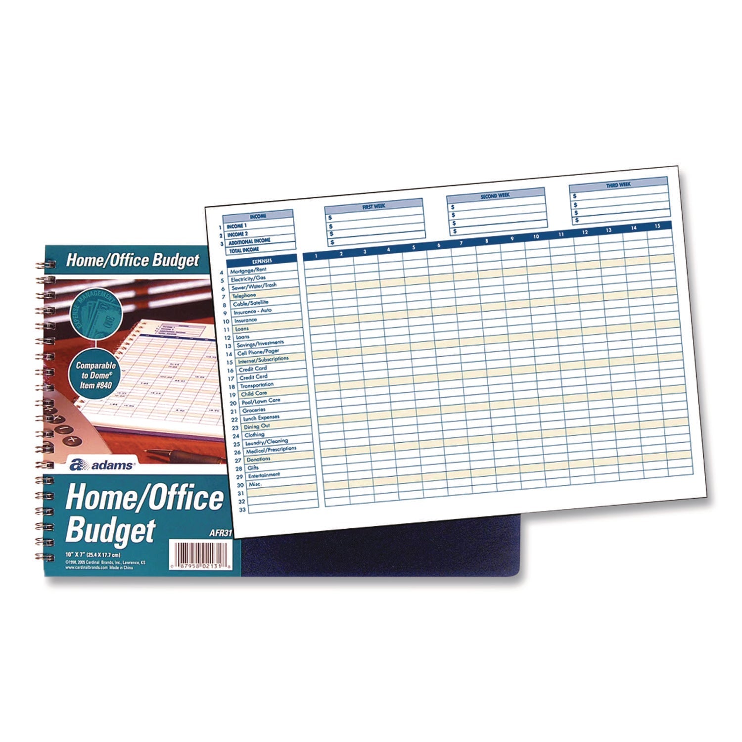adams-r-home-office-weekly-monthly-budget-book-two-page-spread-15-columns-royal-blue-cover-7-x-10-sheets-32-sheets-book-abfafr31_1
