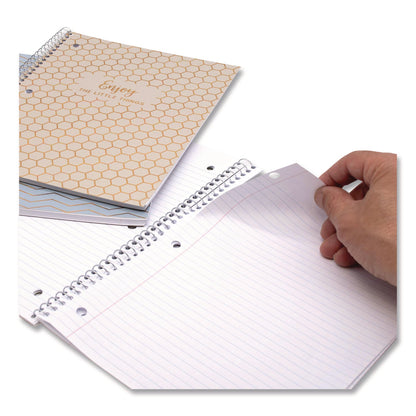 pukka-pad-r-1-subject-notebook-medium-college-rule-assorted-haze-cover-colors-50-10-5-x-8-sheets-3-pack-puk9978asthze_3