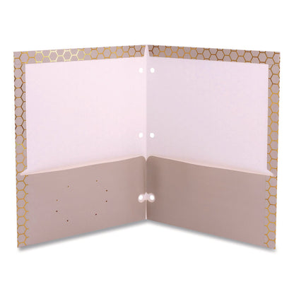 pukka-pad-r-two-pocket-portfolio-folder-1-capacity-9-6-x-11-9-haze-blue-green-taupe-6-pack-puk9980asthze_6