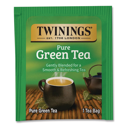 TWININGS® Tea Bags, Green, 3.53 oz, 50/Box (TWG82224)