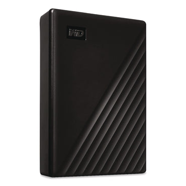 WD MY PASSPORT External Hard Drive, 4 TB, USB 3.2, Black (WDCBPKJ0040BBK)