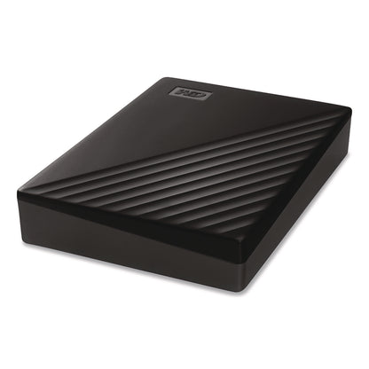 WD MY PASSPORT External Hard Drive, 4 TB, USB 3.2, Black (WDCBPKJ0040BBK)