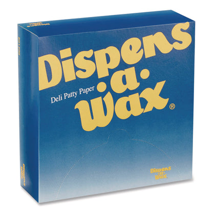 Dixie® Dispens-A-Wax Waxed Deli Patty Paper, 6 x 6, 1,000/Box, 10 Boxes/Carton (DXE801200)