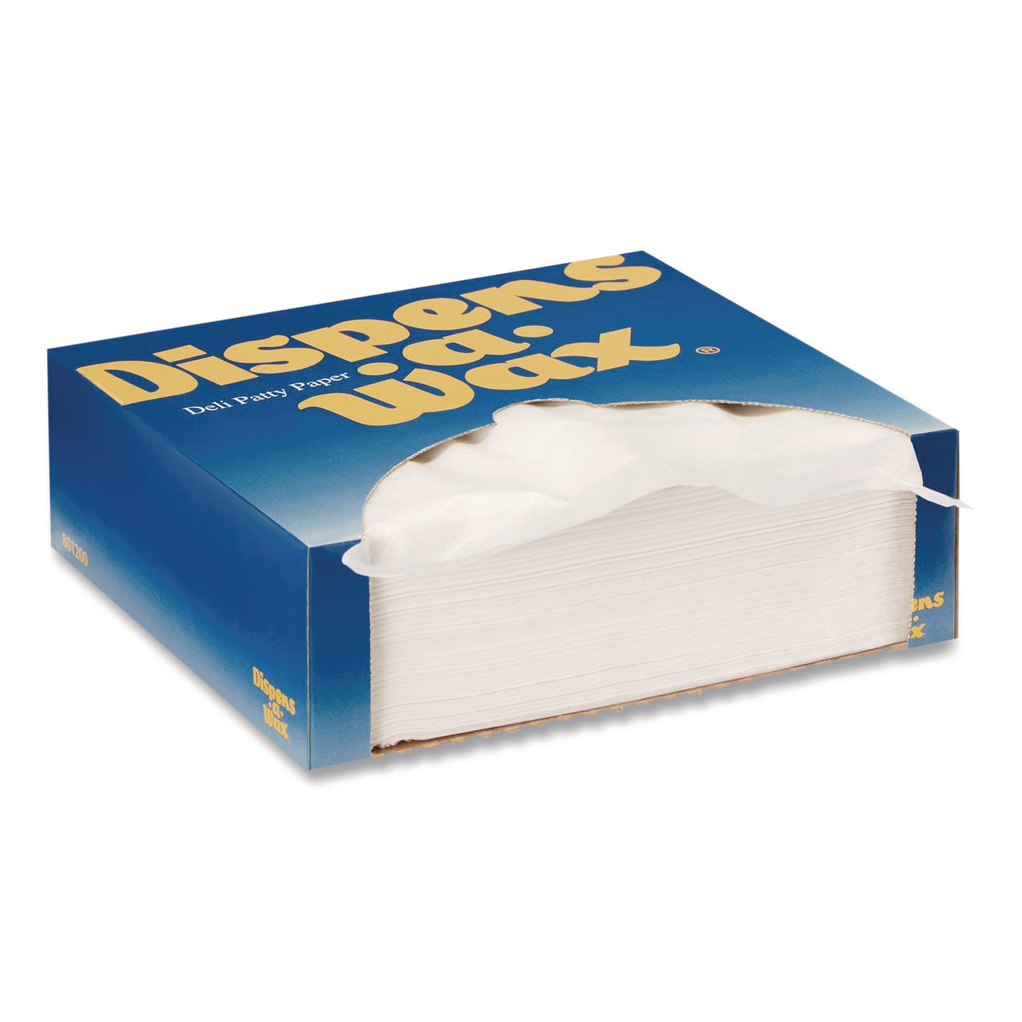 Dixie® Dispens-A-Wax Waxed Deli Patty Paper, 6 x 6, 1,000/Box, 10 Boxes/Carton (DXE801200)