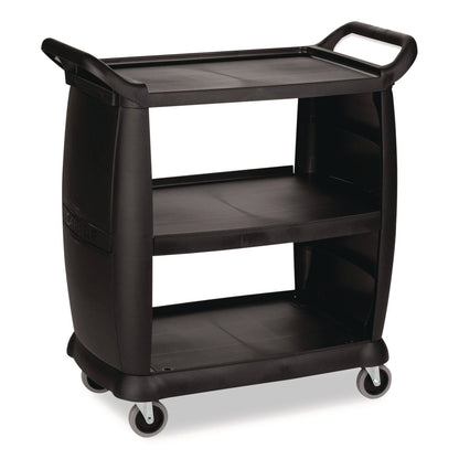 boardwalk-r-bussing-cart-plastic-3-shelves-300-lb-capacity-18-x-36-25-x-38-black-bwkbcart3_5