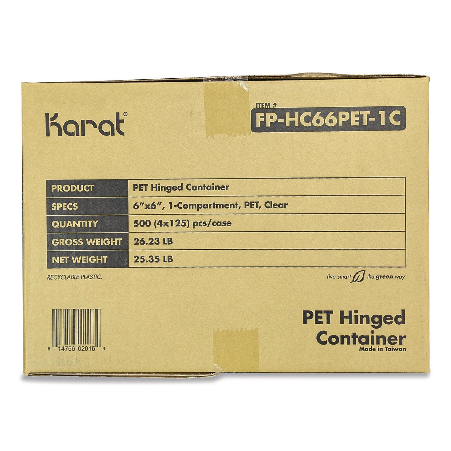 karat-r-pet-plastic-hinged-container-6-x-6-x-3-3-clear-plastic-500-carton-krtfphc66pet1c_7