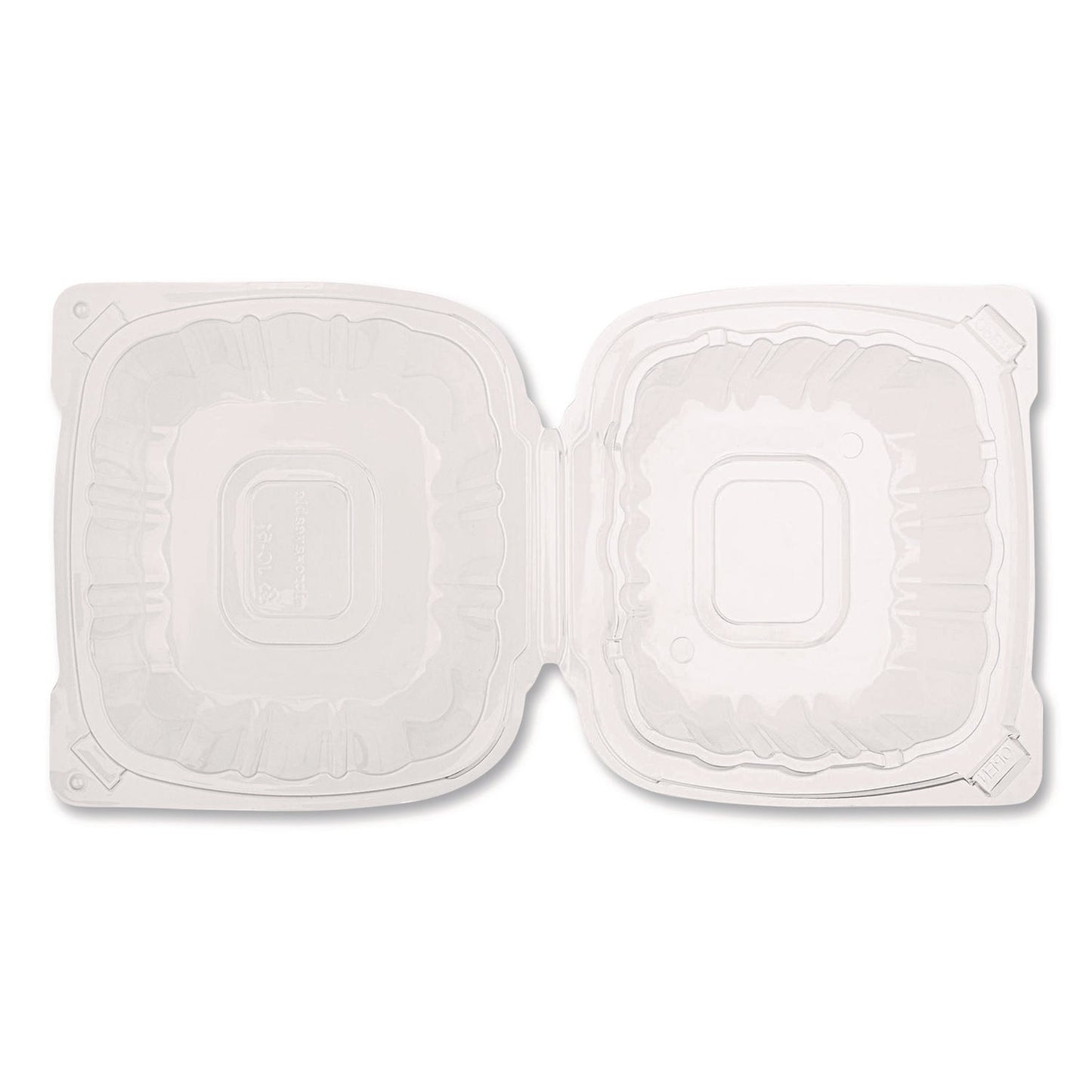 karat-r-polypropylene-plastic-hinged-container-6-x-6-x-3-3-clear-plastic-50-pack-6-packs-carton-krtfphc66pp1c_5