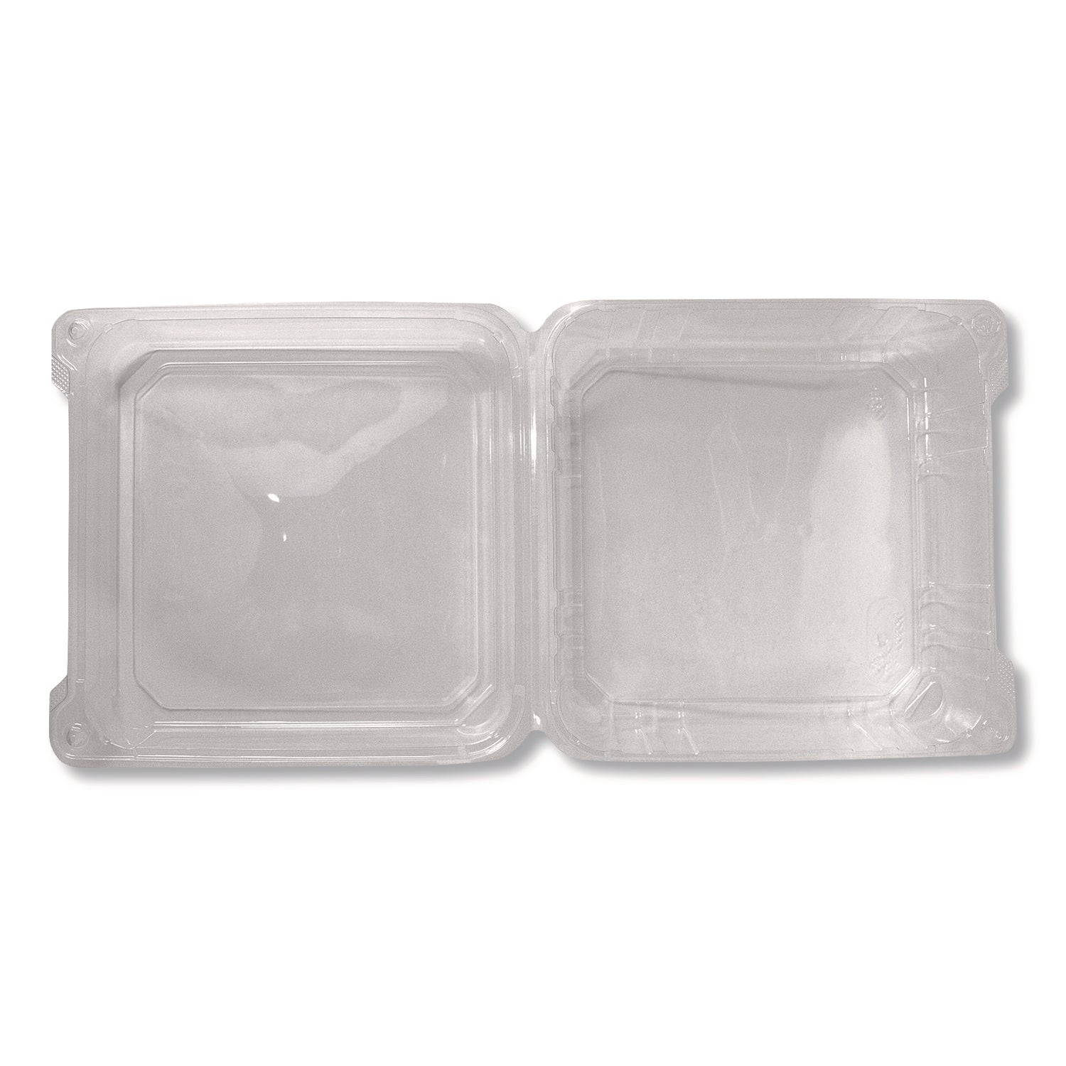 karat-r-pet-plastic-hinged-container-9-x-9-x-3-6-clear-plastic-100-pack-2-packs-carton-krtfphc99pet1c_5