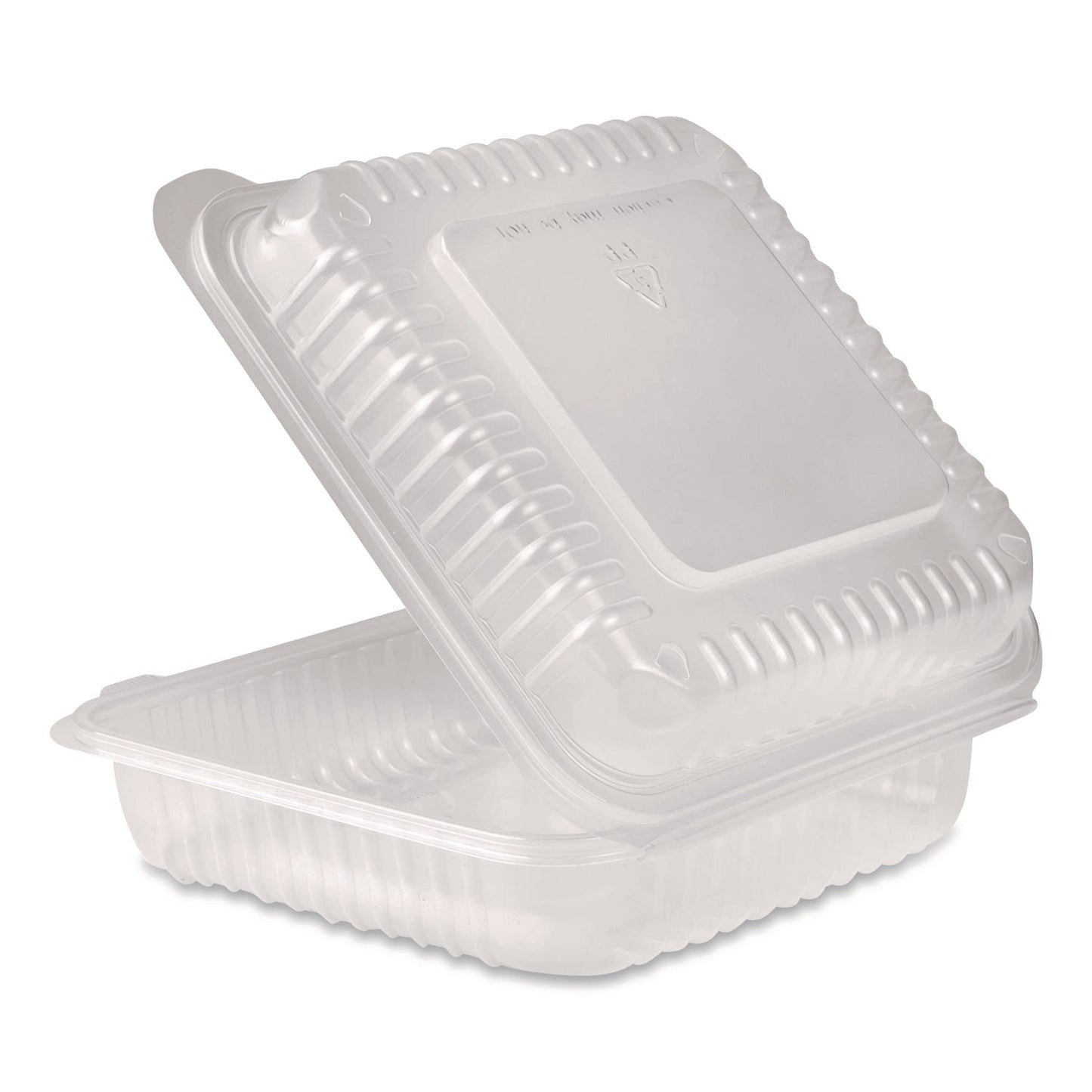 karat-r-polypropylene-plastic-hinged-container-9-35-x-9-22-x-3-17-clear-plastic-50-pack-4-packs-carton-krtfphc99pp1c_6