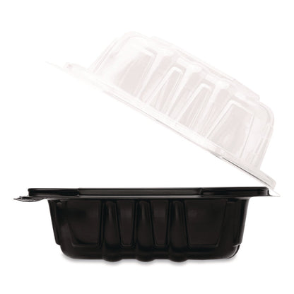 karat-r-polypropylene-plastic-hinged-container-6-x-6-x-3-black-clear-plastic-50-pack-6-packs-carton-krtfpphc66pp1c_3