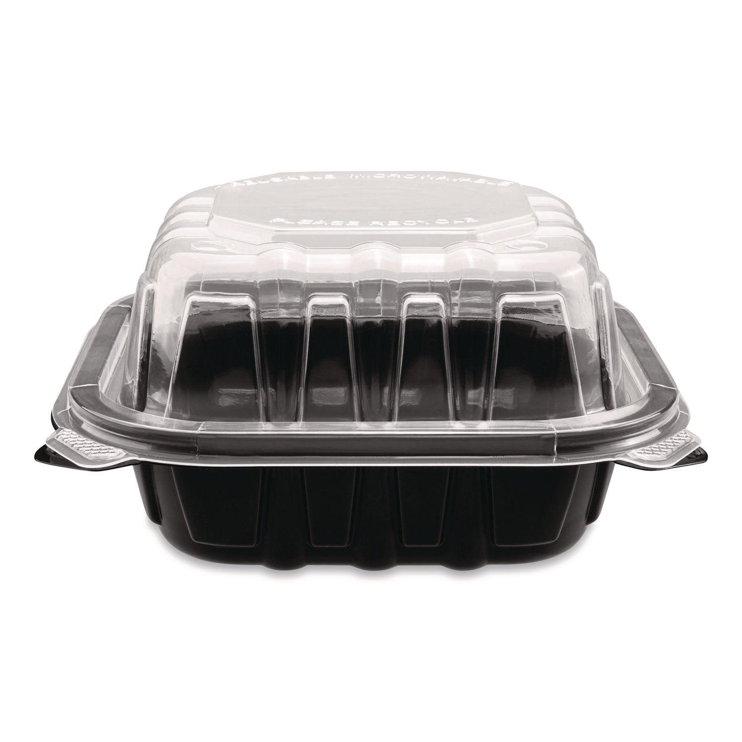 karat-r-polypropylene-plastic-hinged-container-6-x-6-x-3-black-clear-plastic-50-pack-6-packs-carton-krtfpphc66pp1c_5