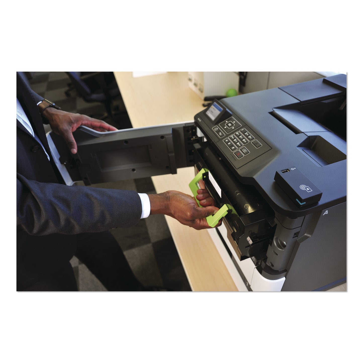 Lexmark™ 66S0ZA0 Imaging Unit, 75,000 Page-Yield, Black (LEX66S0ZA0)