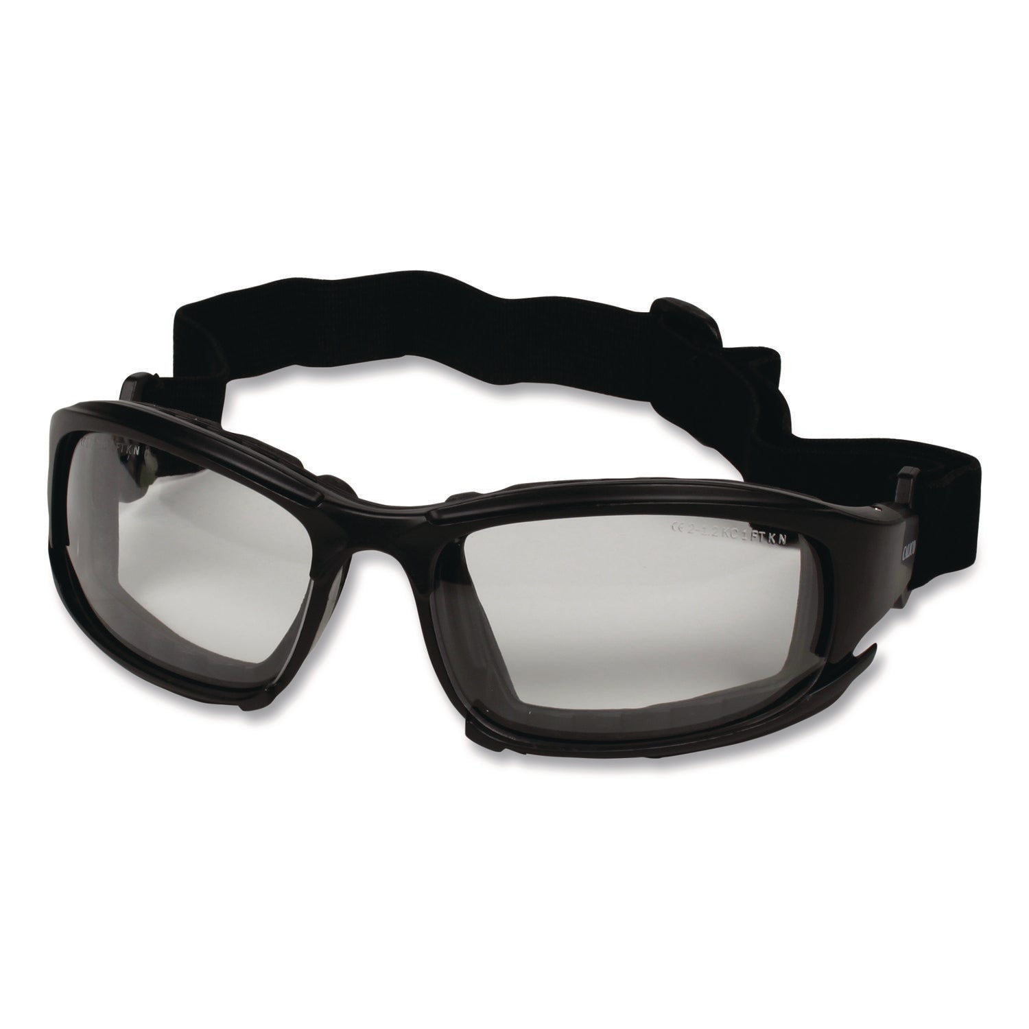kleenguard-v50-calico-safety-eyewear-with-head-strap-kleenvision-anti-fog-coating-black-nylon-frame-clear-polycarbonate-lens-kcc25672ea_3
