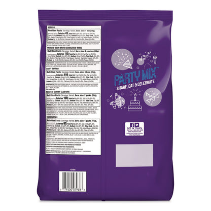 Ferrara® Party Mix Stand-Up Bag, 75 Pieces, Assorted Flavors, 1.7 lb Bag (SWVFER07938)
