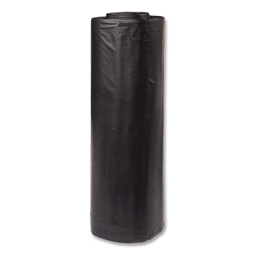 Inteplast Group Low-Density Commercial Can Liners, 60 gal, 1.15 mil, 38 x 58, Black, Interleaved Roll, 25 Bags/Roll, 4 Rolls/Carton (IBSSLW3858SPK)