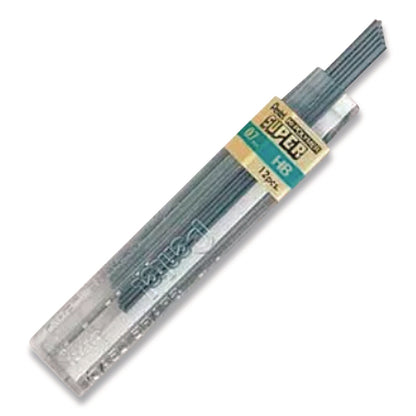 pentel-r-super-hi-polymer-lead-refill-0-7-mm-hb-black-36-pack-penl50bp3hbk6pk_3