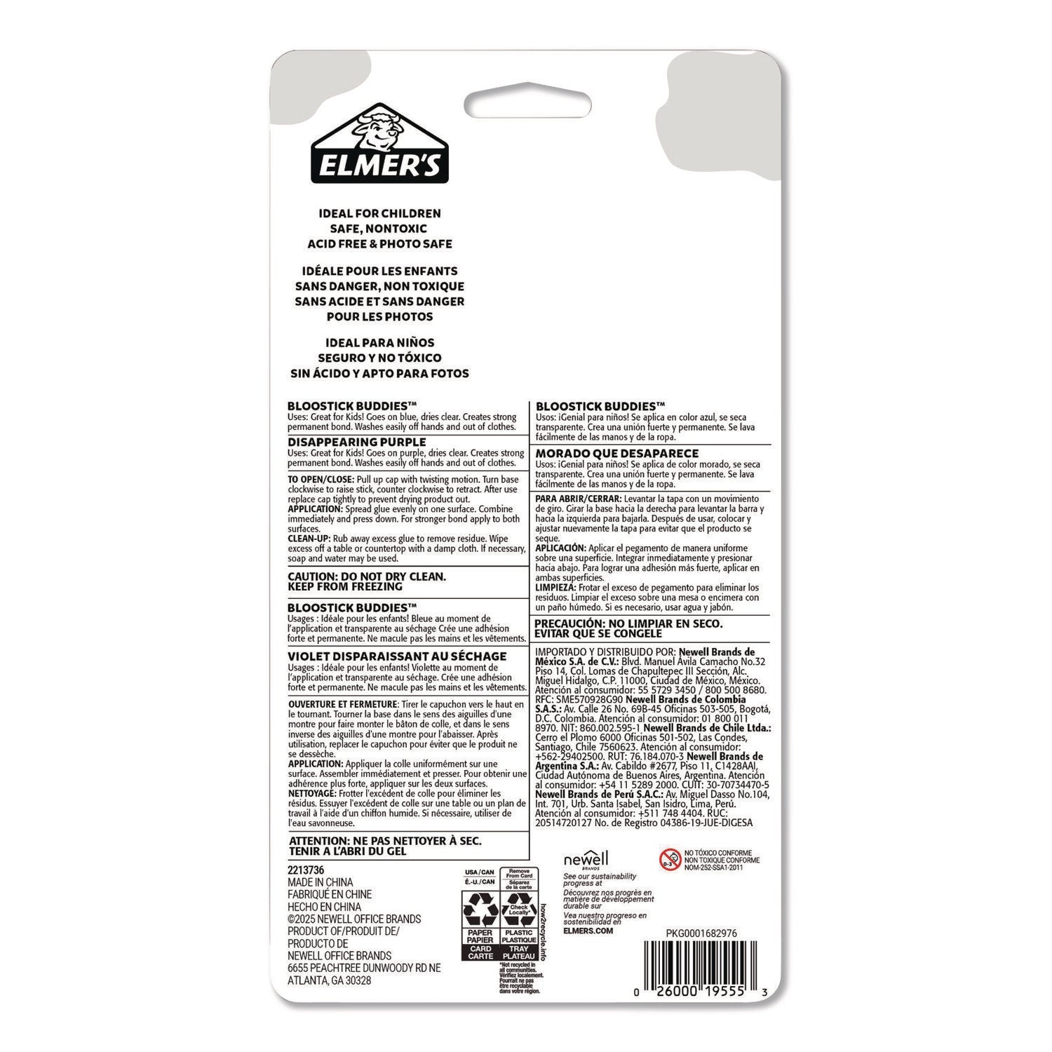 elmers-r-bloostick-buddies-and-disappearing-purple-glue-stick-combo-pack-0-21-oz-dries-clear-12-pack-san2213736_2