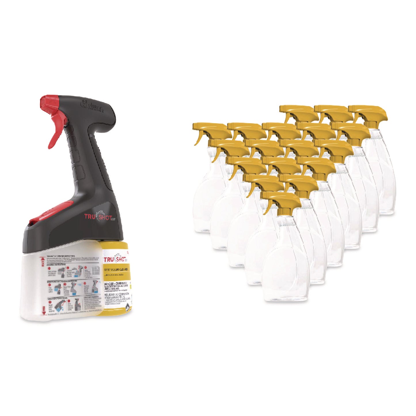 SC Johnson Professional® TruShot 2.0 No Rinse Sanitizer, 9 oz Cartridge, 4/Carton (SJN379852)