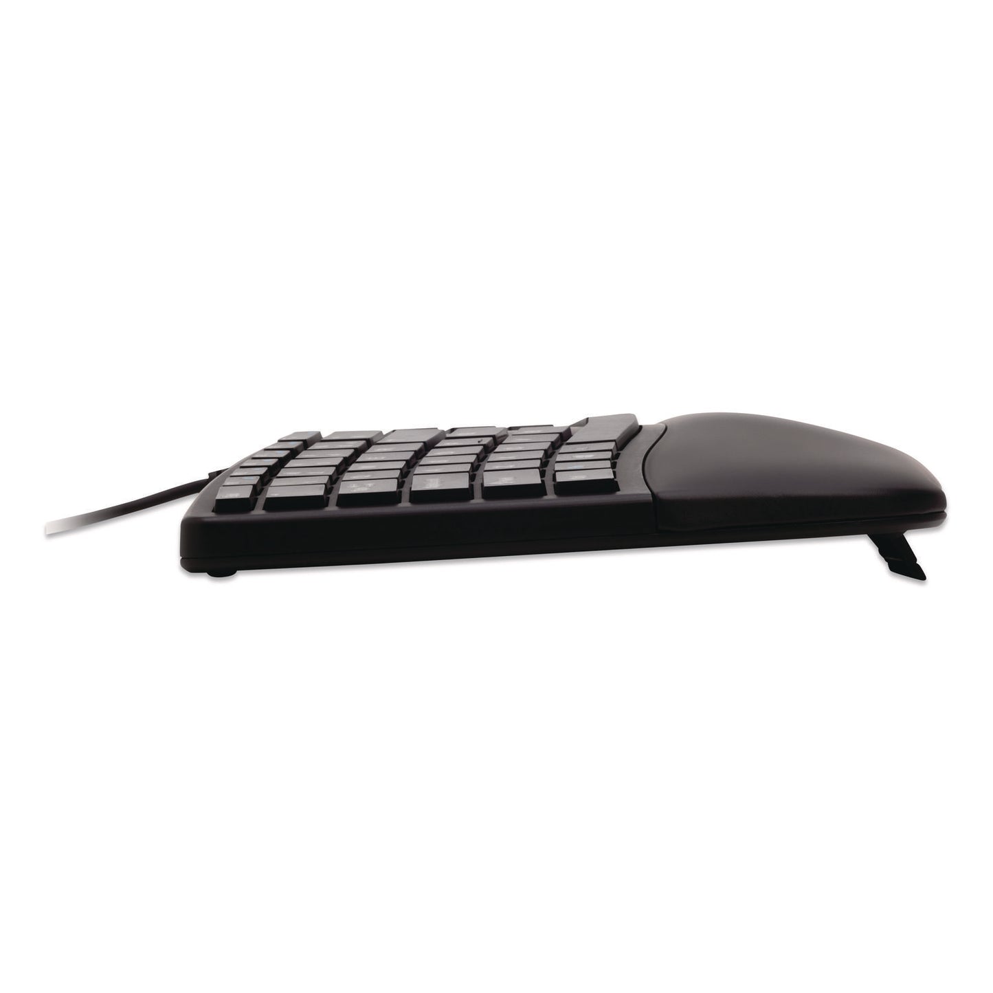 Kensington® Pro Fit Ergo Wired Keyboard, Black (KMW75400)