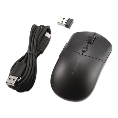 Kensington® MY430 EQ Multi-Device Rechargeable Wireless Mouse, 2.4 GHz Frequency/6 ft Wireless Range, Left/Right Hand Use, Black (KMW75507)