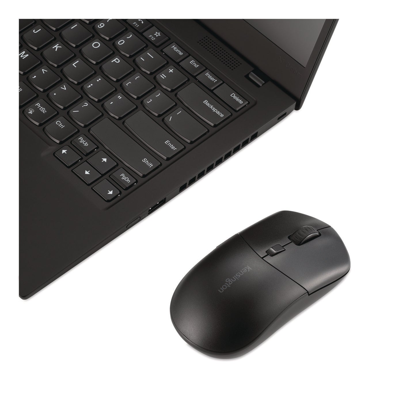 Kensington® MY430 EQ Multi-Device Rechargeable Wireless Mouse, 2.4 GHz Frequency/6 ft Wireless Range, Left/Right Hand Use, Black (KMW75507)