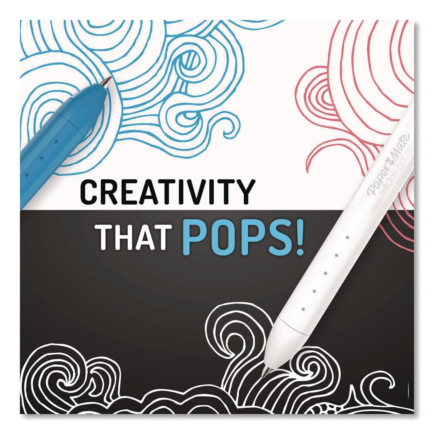 paper-mate-r-inkjoy-gel-bright-gel-pen-retractable-medium-0-7-mm-assorted-ink-assorted-barrel-10-pack-san2173764_5