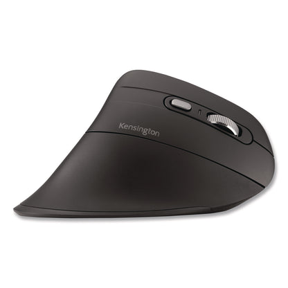 Kensington® Pro Fit Ergo MY630 EQ Rechargeable Mouse, 2.4 GHz/30 ft Wireless Range, Right Hand Use, Black (KMW72484)