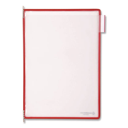 djois-r-by-tarifold-pivoting-pockets-1-section-red-10-pack-tfip030_2
