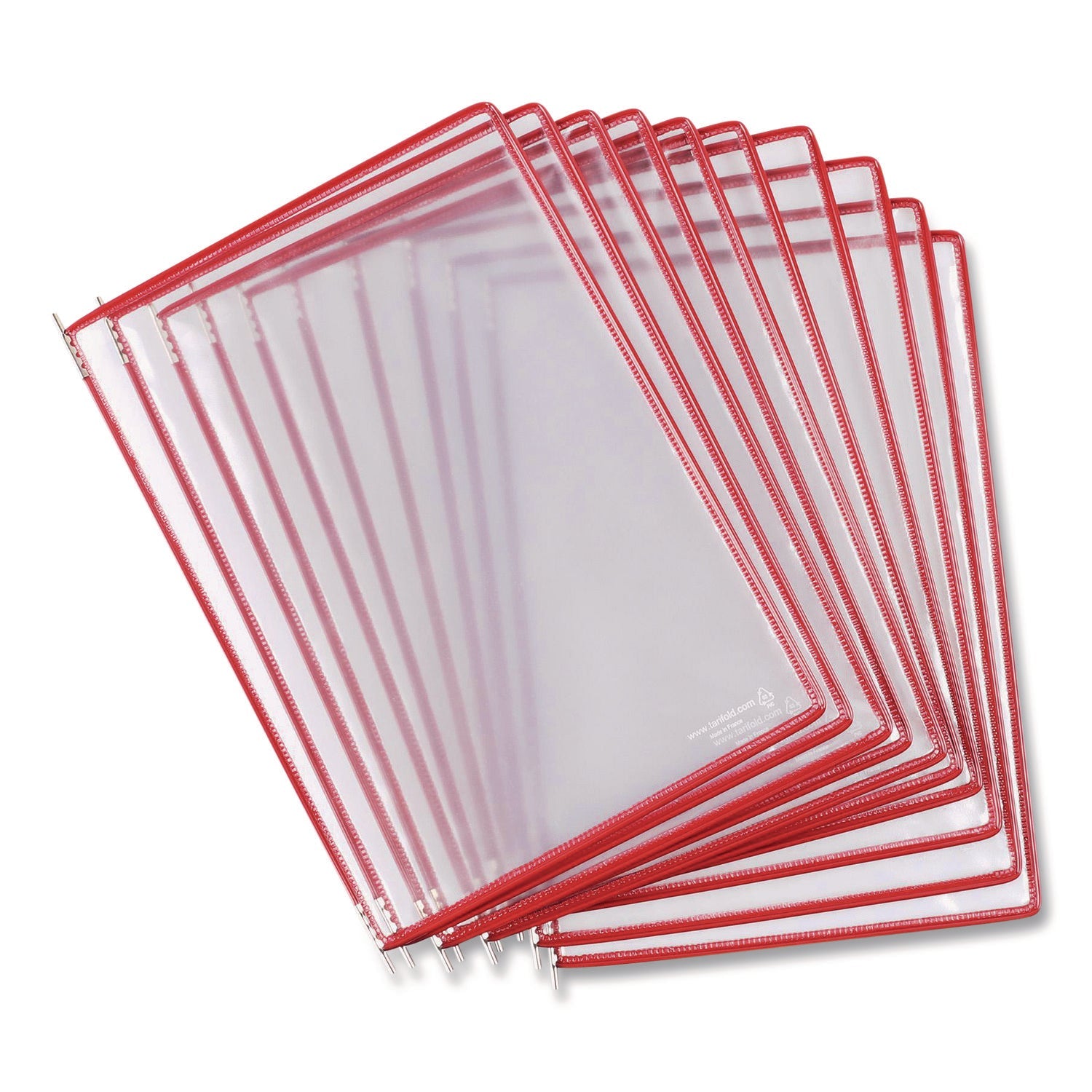 djois-r-by-tarifold-pivoting-pockets-1-section-red-10-pack-tfip030_4