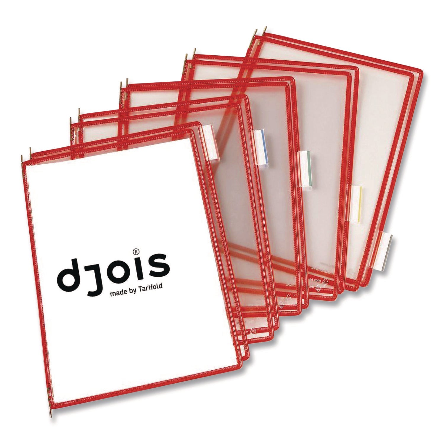 djois-r-by-tarifold-pivoting-pockets-1-section-red-10-pack-tfip030_7