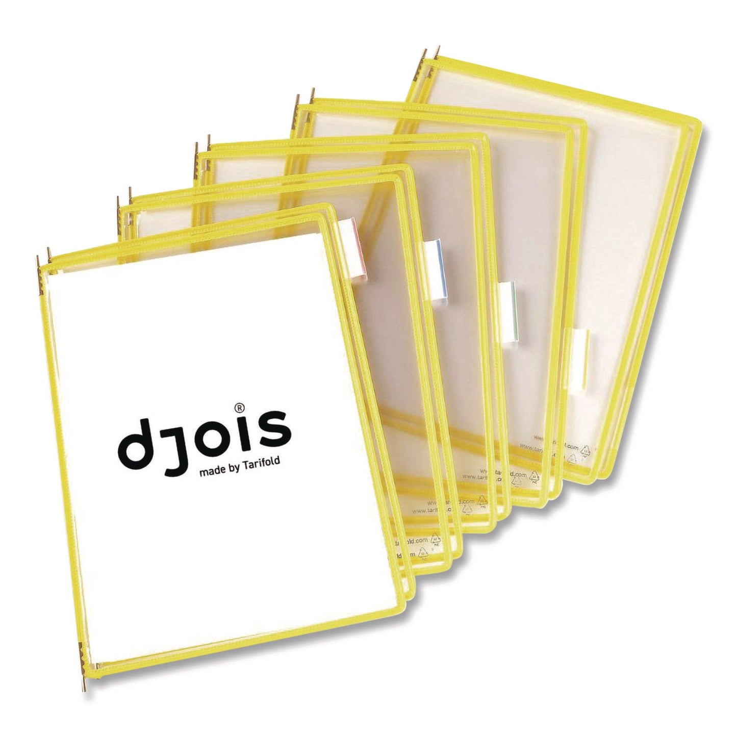 djois-r-by-tarifold-pivoting-pockets-1-section-yellow-10-pack-tfip040_6