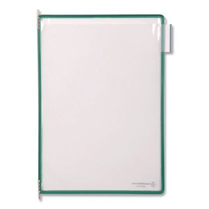 djois-r-by-tarifold-pivoting-pockets-1-section-green-10-pack-tfip050_2