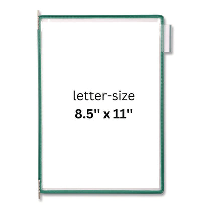 djois-r-by-tarifold-pivoting-pockets-1-section-green-10-pack-tfip050_3